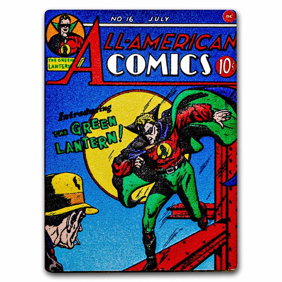 2023 Niue 1 oz Silver $2 COMIX™ - All American Comics #16 Coin