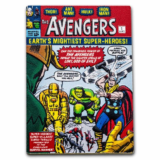 2023 Niue 1 oz Silver $2 COMIX™ - Marvel Avengers #1 Coin 2023 Niue 1 oz Silver $2 COMIX™ - Marvel Avengers #1 Coin