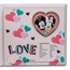 2023 Niue 1 oz Silver $2 Disney Heart-Shaped Love Mickey & Minnie
