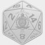 2023 Niue 1 oz Silver $2 Dungeons & Dragons Hexagonal Coin