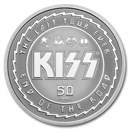 2023 Niue 1 oz Silver $2 KISS 50th Anniversary BU