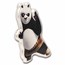 2023 Niue 1 oz Silver $2 Kung Fu Panda Shaped Coin (Colorized)