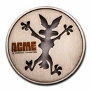 2023 Niue 1 oz Silver $2 Looney Tunes: Wile E. Coyote vs. Acme