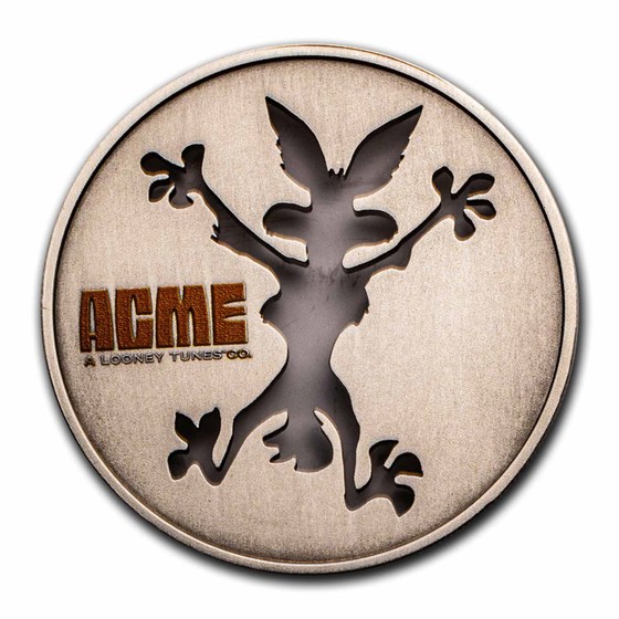 2023 Niue 1 oz Silver $2 Looney Tunes: Wile E. Coyote vs. Acme 2023 Niue 1 oz Silver $2 Looney Tunes: Wile E. Coyote vs. Acme