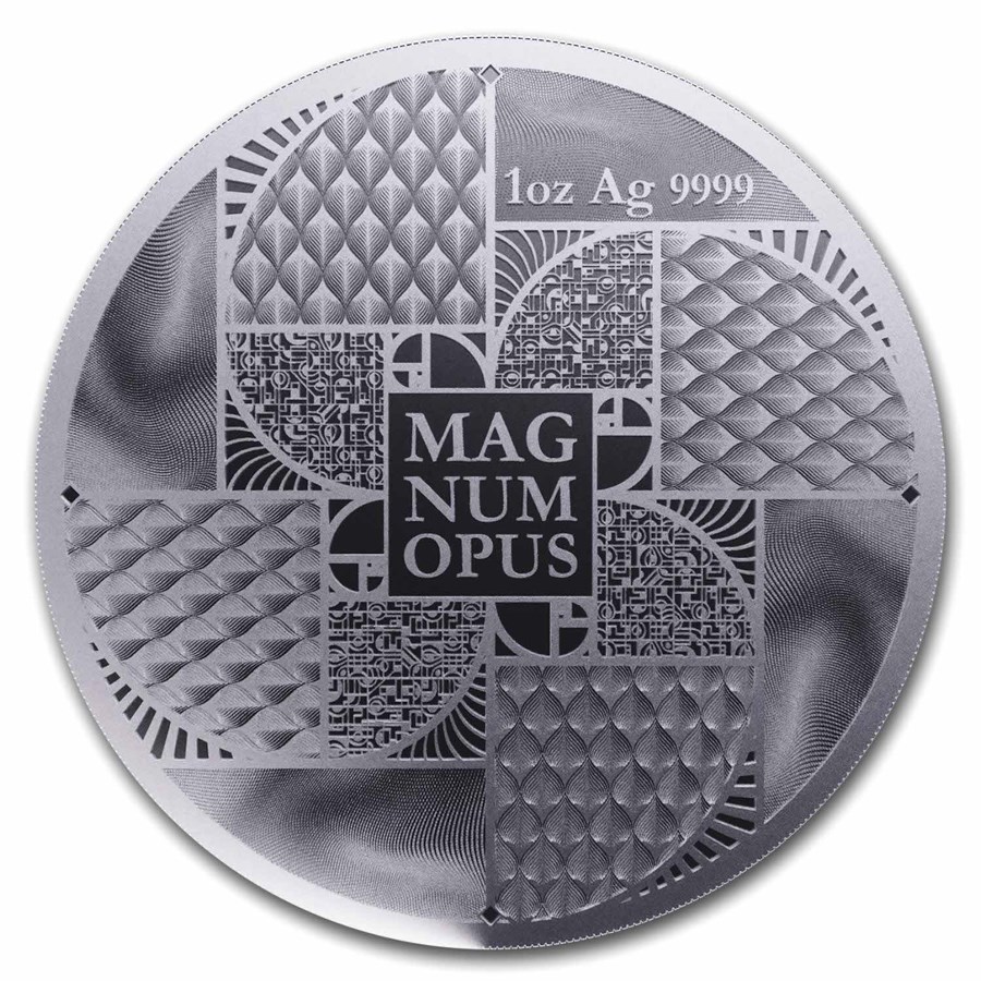 2023 Niue 1 oz Silver $2 Magnum Opus BU