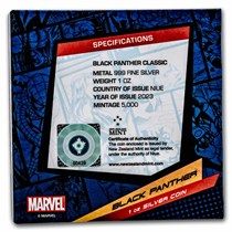 Buy 2023 Niue 1 oz Silver $2 Marvel: Black Panther | APMEX