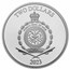 2023 Niue 1 oz Silver $2 Marvel: Captain America