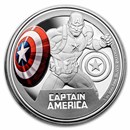 2023 Niue 1 oz Silver $2 Marvel: Captain America