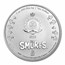 2023 Niue 1 oz Silver $2 Smurfs 65th Anniversary BU