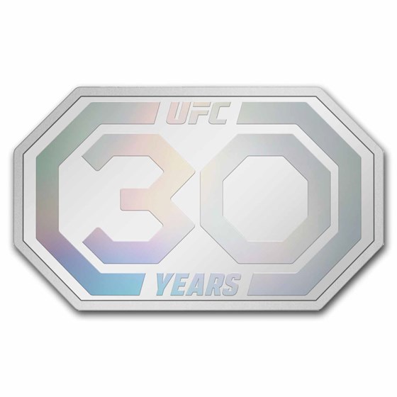 2023 Niue 1 oz Silver $2 UFC 30th Anniversary 2023 Niue 1 oz Silver $2 UFC 30th Anniversary