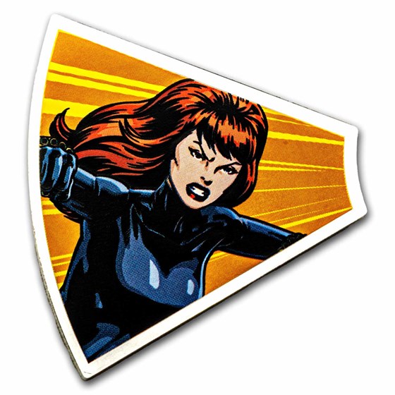 2023 Niue 1 oz Silver Avengers 60th Collection: Black Widow 2023 Niue 1 oz Silver Avengers 60th Collection: Black Widow