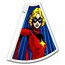 2023 Niue 1 oz Silver Avengers 60th Collection: Captain Marvel