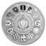 2023 Niue 1 oz Silver Camelot: Arthur Pendragon BU