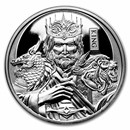 2023 Niue 1 oz Silver Chess King Black Proof