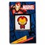 2023 Niue 1 oz Silver Chibi Coin Collection: Iron Man