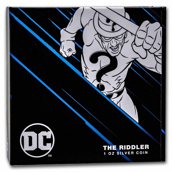 Buy 2023 Niue 1 oz Silver DC Villains: THE RIDDLER | APMEX