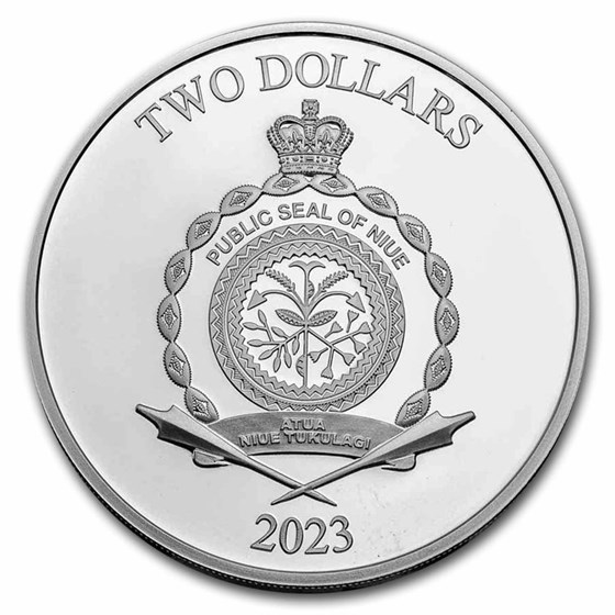 Buy 2023 Niue 1 oz Silver DC Villains: THE RIDDLER | APMEX