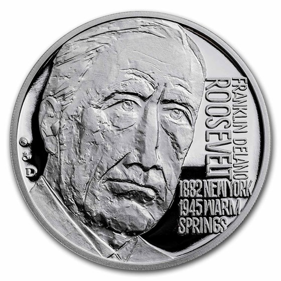 2023 Niue 1 oz Silver Cult of Personality: F. D. Roosevelt 2023 Niue 1 oz Silver Cult of Personality: F. D. Roosevelt