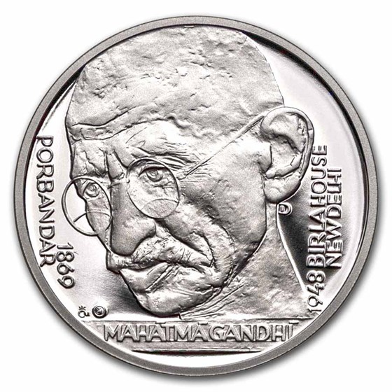 2023 Niue 1 oz Silver Cult of Personality: Mahatma Gandhi 2023 Niue 1 oz Silver Cult of Personality: Mahatma Gandhi