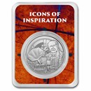 2023 Niue 1 oz Silver Icons of Inspiration: Thomas Edison in TEP
