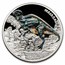 2023 Niue 1 oz Silver Prehistoric World: Maiasaura