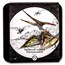 2023 Niue 1 oz Silver Prehistoric World: Pteranodon