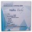 2023 Niue 1 oz Silver Proof Crystal Coin: Hello Baby