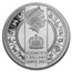 2023 Niue 1 oz Silver Proof Crystal Coin: Year of the Rabbit