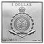 2023 Niue 1 oz Silver Vincent van Gogh: The Church at Auvers