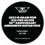 2023 Niue 10 gram Ag Aerosmith 50th Anniv Playable Guitar Pick