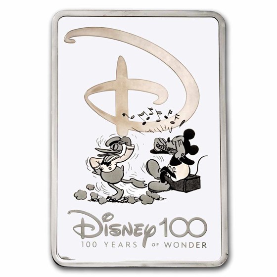 2023 Niue 10 oz Silver $20 Disney 100 Years - Mickey & Donald