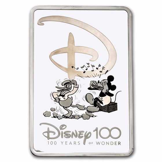 2023 Niue 10 oz Silver $20 Disney 100 Years - Mickey & Donald 2023 Niue 10 oz Silver $20 Disney 100 Years - Mickey & Donald