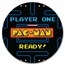 2023 Niue 2 oz Ag $5 PAC-MAN Circular Maze Colorized Proof Coin