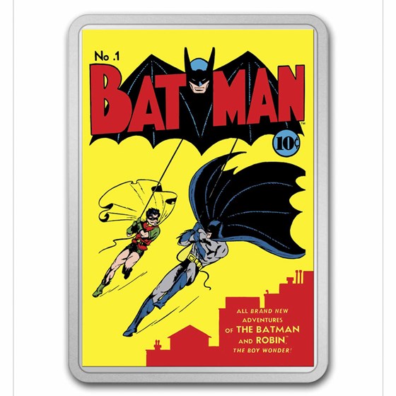 2023 Niue 2 oz Silver $5 DC Comics - Batman #1 2023 Niue 2 oz Silver $5 DC Comics - Batman #1