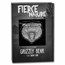 2023 Niue 2 oz Silver $5 Fierce Nature - Grizzly Bear