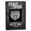 2023 Niue 2 oz Silver $5 Fierce Nature - Grizzly Bear