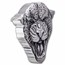 2023 Niue 2 oz Silver $5 Fierce Nature - Leopard