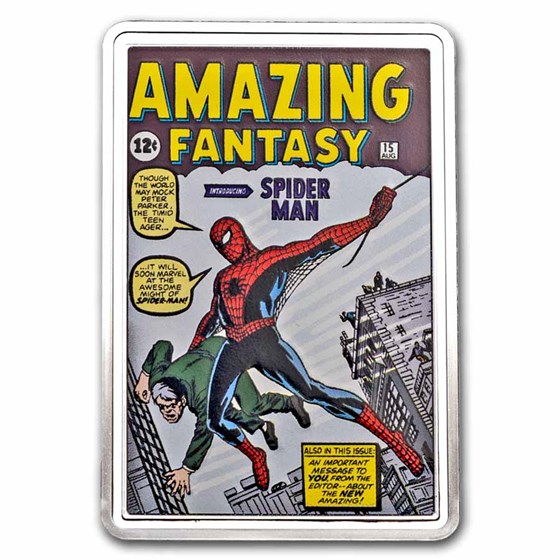 2023 Niue 2 oz Silver $5 Marvel Comics - Amazing Fantasy #15 Coin 2023 Niue 2 oz Silver $5 Marvel Comics - Amazing Fantasy #15 Coin