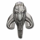 2023 Niue 2 oz Silver $5 Star Wars Mandalorian Mythosaur Head