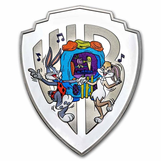 2023 Niue 2 oz Silver $5 WB 100 Years - Looney Tunes Flintstones 2023 Niue 2 oz Silver $5 WB 100 Years - Looney Tunes Flintstones