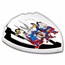 2023 Niue 2 oz Silver $5 WB 100 Years - Looney Tunes Superman