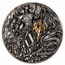 2023 Niue 2 oz Silver Antique Angels & Demons: Leviathan