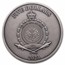 2023 Niue 2 oz Silver Antique Butterfly