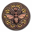 2023 Niue 2 oz Silver Antique Steampunk: Metal Bee