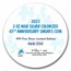 2023 Niue 2 oz Silver Smurfs Blue High Relief 65th Anniversary