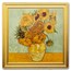 2023 Niue 2 oz Silver Vincent van Gogh: Sunflowers (w/ Box & COA)