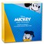 2023 Niue 3 oz Silver $10 Disney's Donald Duck & Mickey Mouse