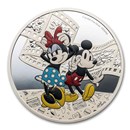 2023 Niue 3 oz Silver $10 Disney's Minnie & Mickey Mouse