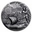 2023 Niue 3 oz Silver Antique The Odyssey: Circe's Island