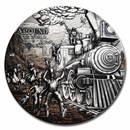 2023 Niue 3 oz Silver Around the World in 80 Days: Train Trip